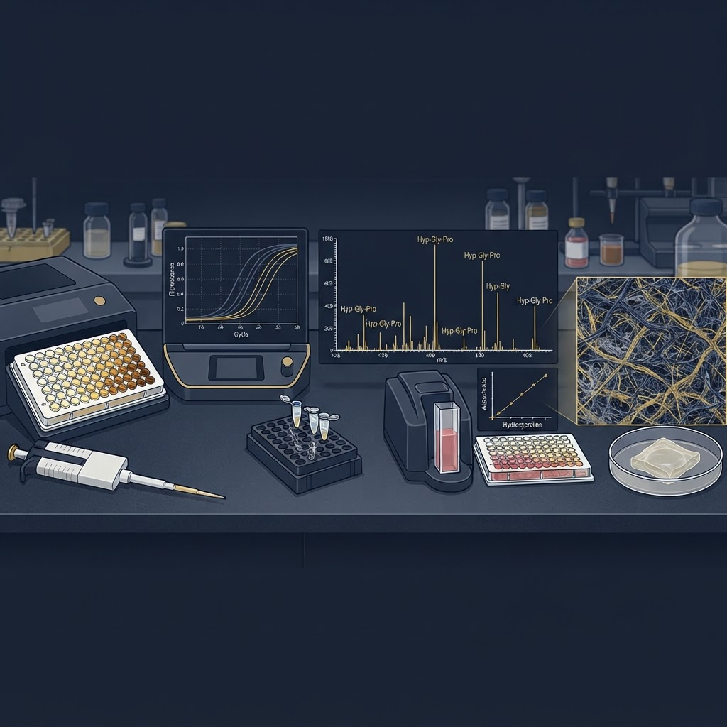 Analytical methods for age-related connective tissue research