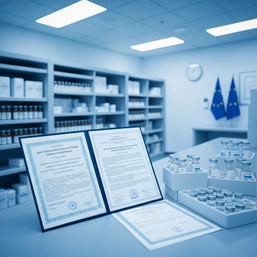 GMP certified peptide supplier Europe laboratory quality control